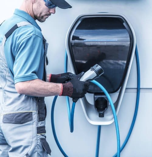 Puntos de carga para coches eléctricos